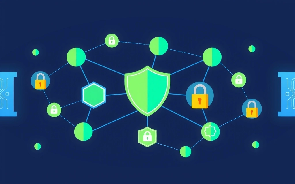 Illustration de la collaboration sécurisée et du partage de données